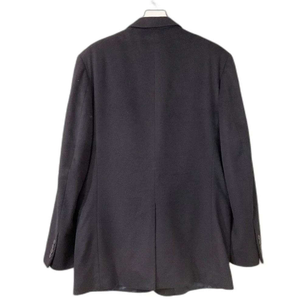 Harold Powell 100% Cashmere Blazer Men’s size 43L Notch 2-Button Made in Italy *